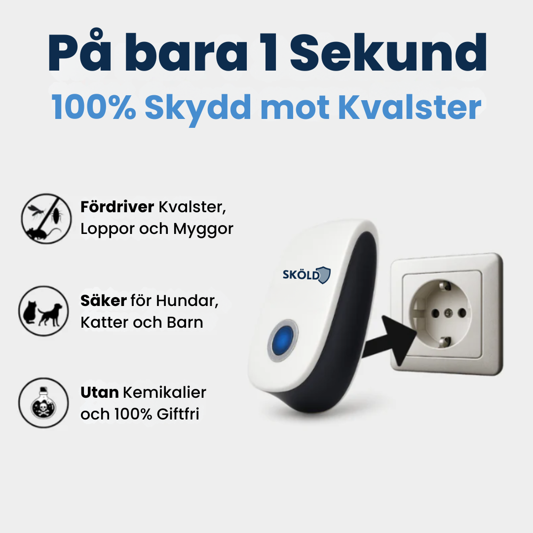 SKÖLD™ | Anti-Kvalsterapparat (PestReject)