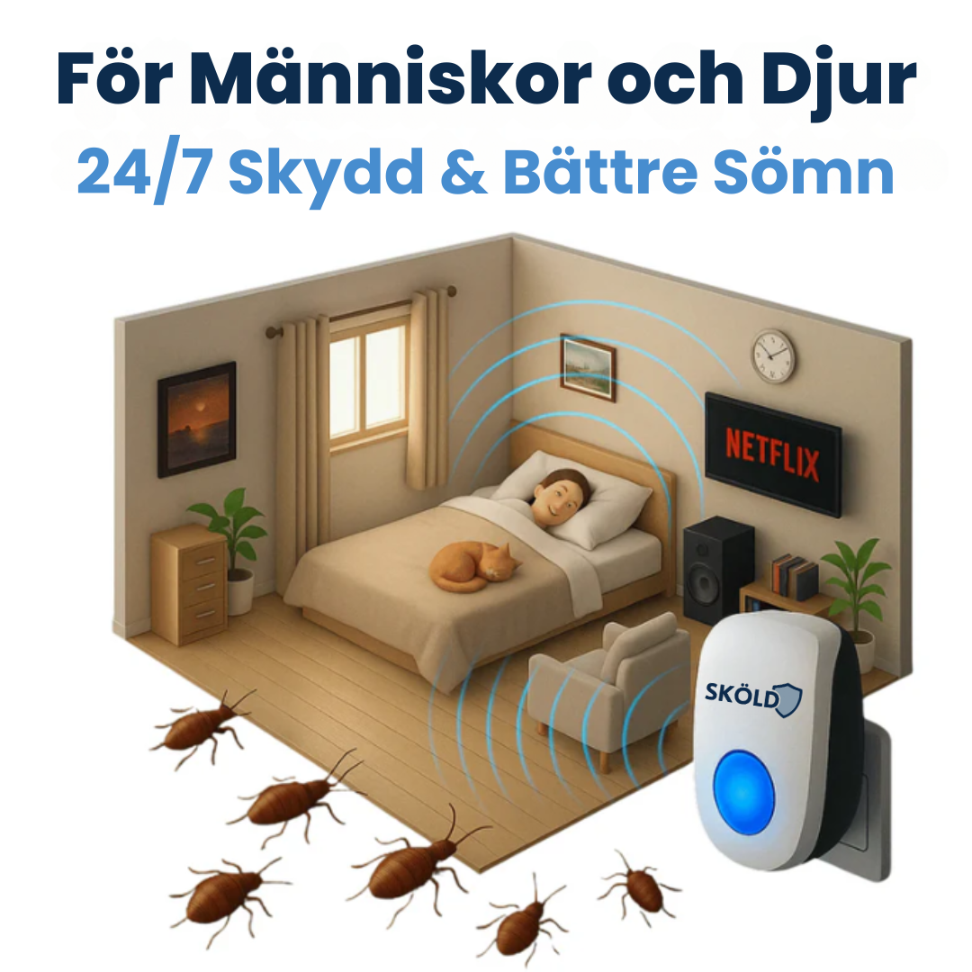 SKÖLD™ | Anti-Kvalsterapparat (PestReject)