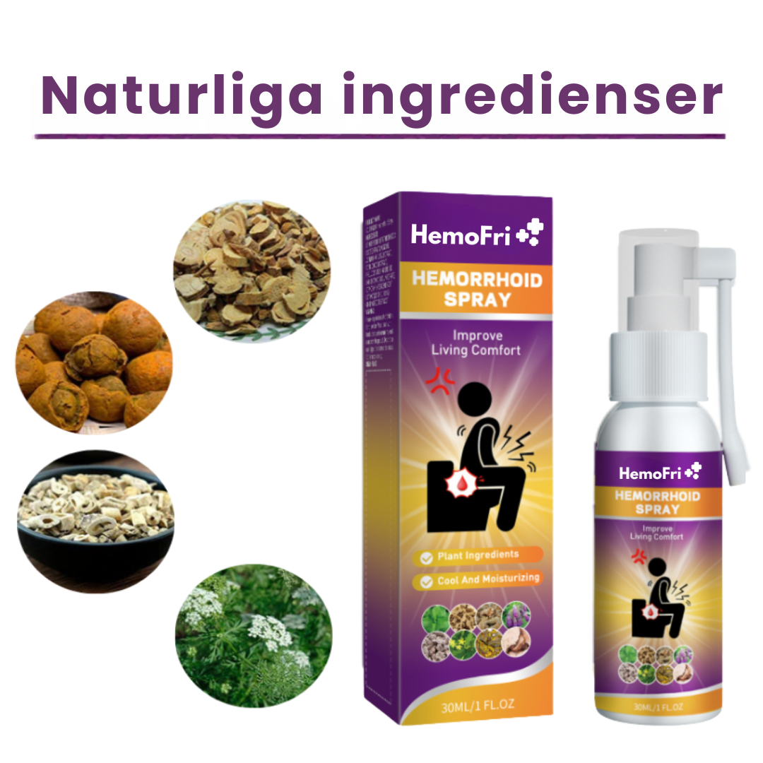 HemoFri™ | Hemorrojd-spray